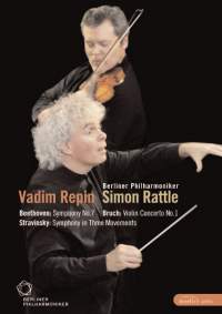 Sir Simon Rattle conducts Beethoven, Bruch & Stravinsky